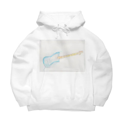 ハルのギター（fender jazzmaster）　Tシャツ Big Hoodie