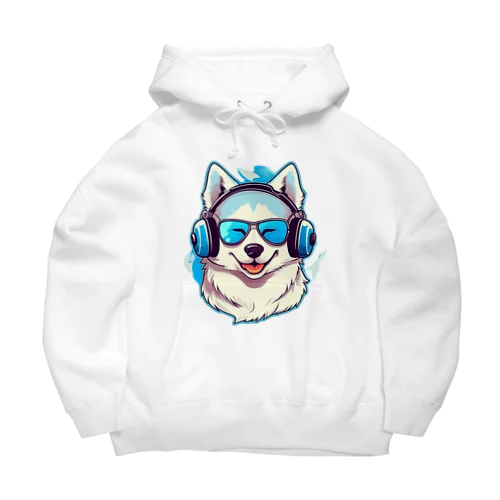 夏楽ハスキー Big Hoodie