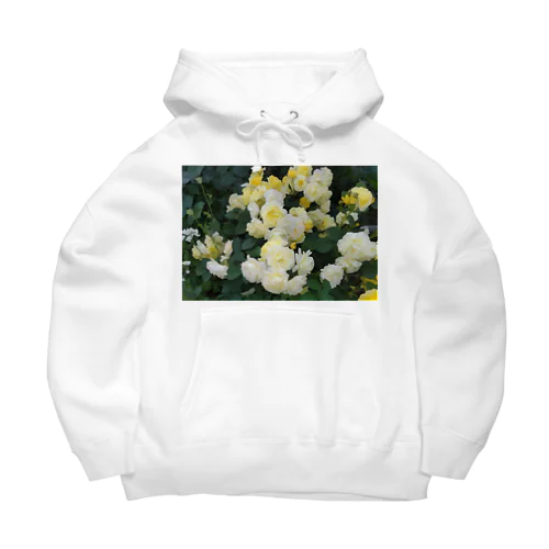 黄色い薔薇の花 Big Hoodie