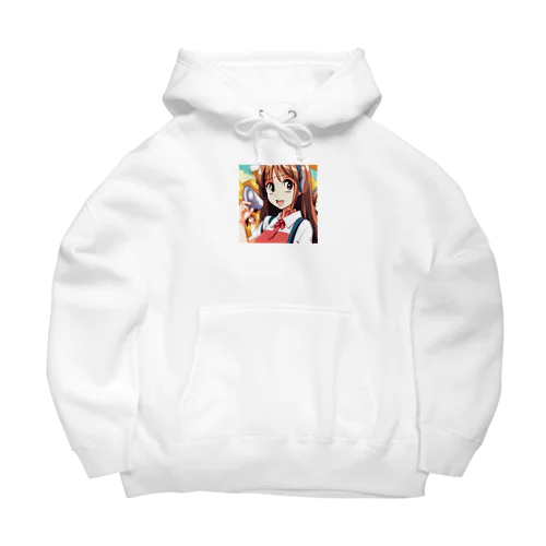 ヘッドホン美少女 Big Hoodie