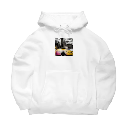 city on the skateboad Big Hoodie