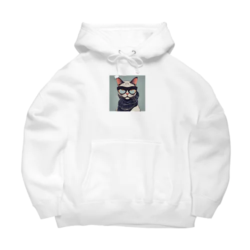 オサレキャットよしお Big Hoodie