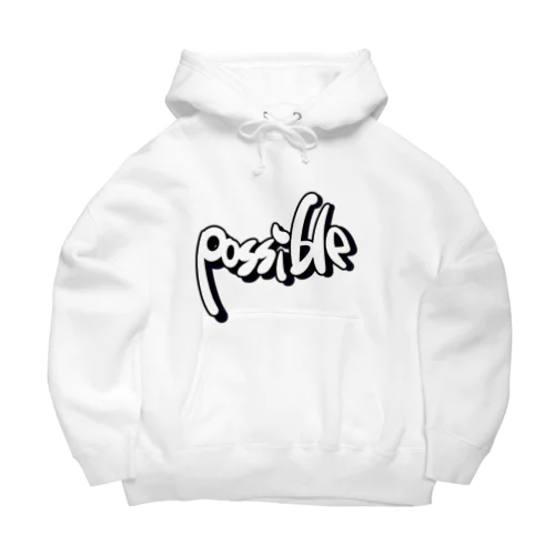 possible　パーカー　 Big Hoodie