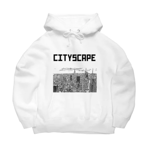 CITYSCAPE ビッグシルエットパーカー