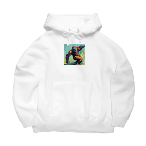 Pose Gorilla Big Hoodie