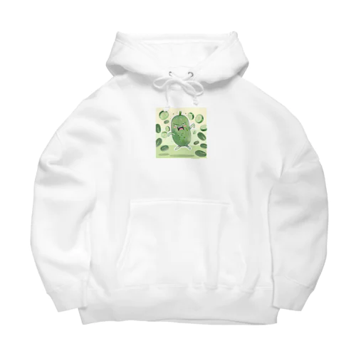 アングリーダンシングキューカンバー Big Hoodie