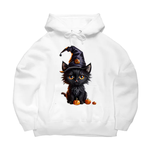 魔女っ子ねこ Big Hoodie