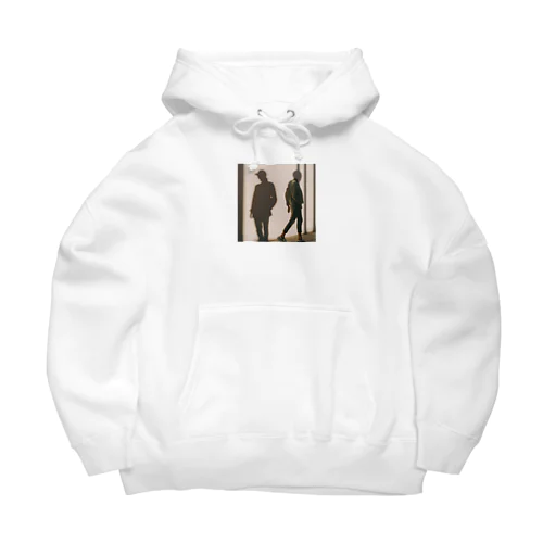 シンプルな人影グッズ Big Hoodie