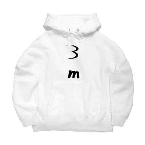 「３ｍ」の・・・ Big Hoodie