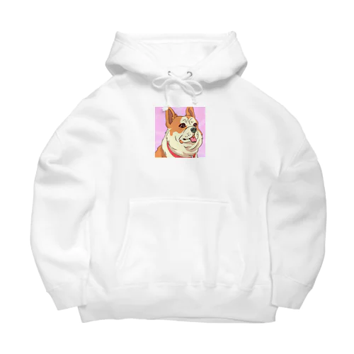 人懐こい犬 Big Hoodie