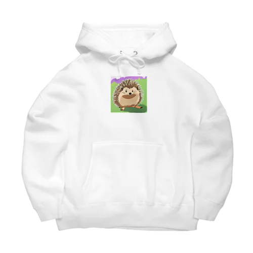 イラストハリネズミグッズ Big Hoodie