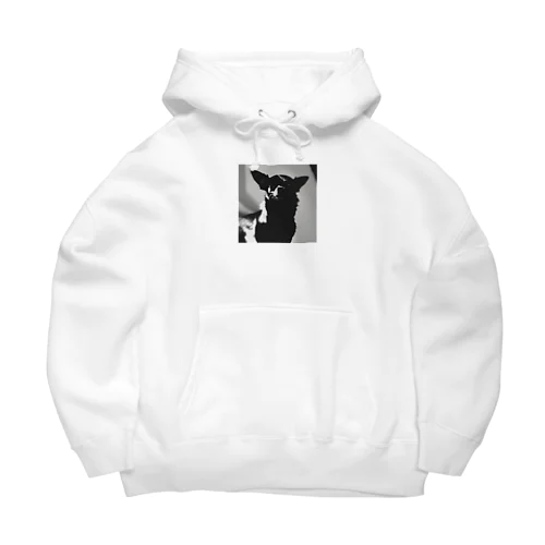 モノクローム・カノン：チワワのスタイル Big Hoodie