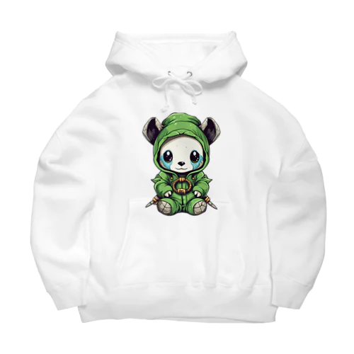 冒険者パンダ Big Hoodie