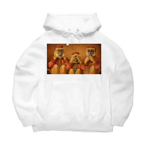 見ざる・聞かざる・言わざる　See no evil, hear no evil, speak no evil Big Hoodie