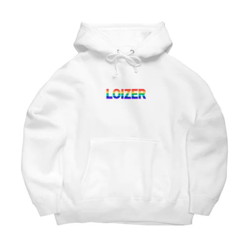 LOIZER Rainbow logo Big Hoodie