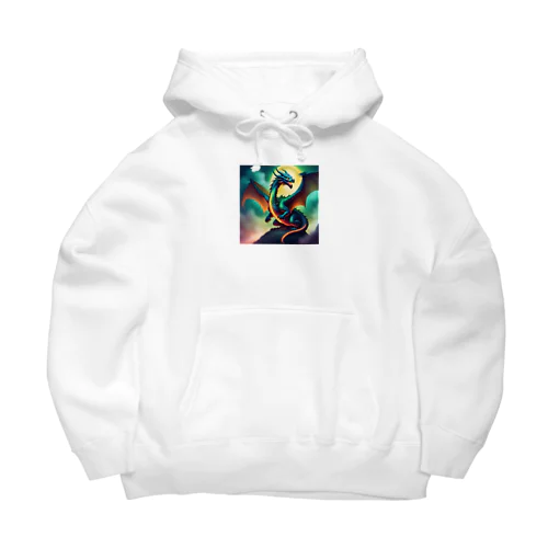 カッコ良いドラゴン Big Hoodie