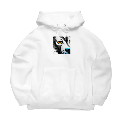 カッコイイ　犬 Big Hoodie