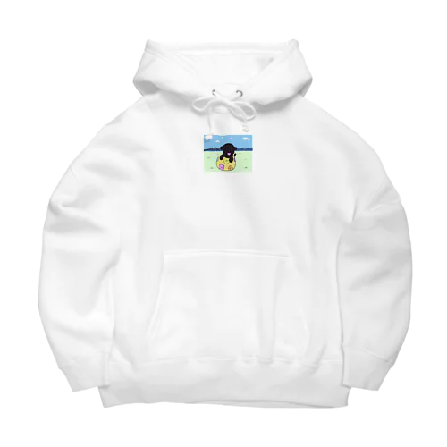 サッカーしようよ Big Hoodie