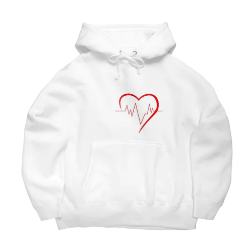 心拍数heart Big Hoodie