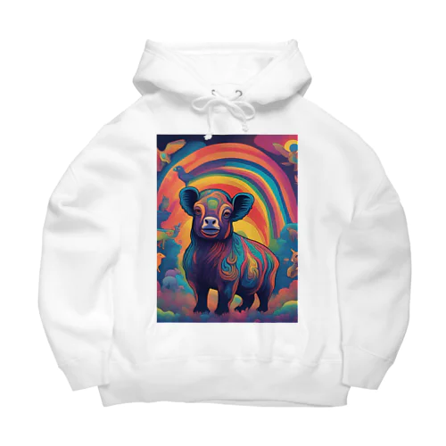 幻想的な豚 Big Hoodie