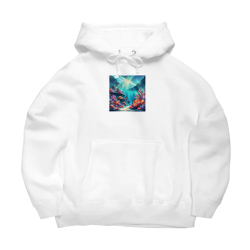 サンゴ礁 Big Hoodie