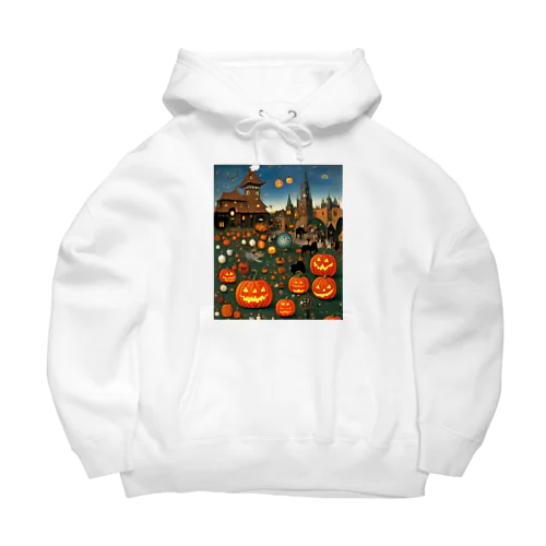 ハロウィン風景 Big Hoodie