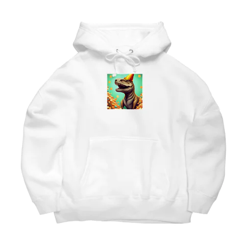 古代の巨大生物たち Big Hoodie