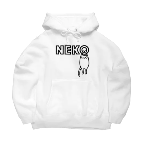 ぶら下がるNEKO Big Hoodie