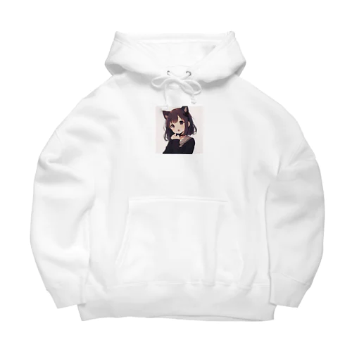 猫耳っ娘 Big Hoodie