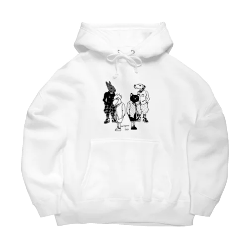 animals Big Hoodie