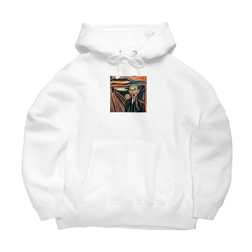 おっさんサラリーマンの叫び Big Hoodie