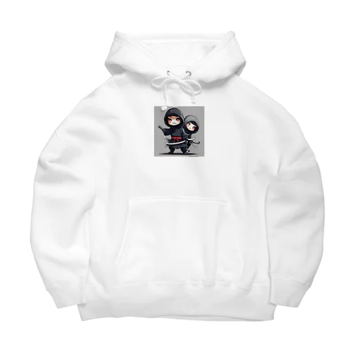 愛くるしい忍者グッズ Big Hoodie