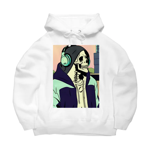 おしゃれなガイコツ Big Hoodie