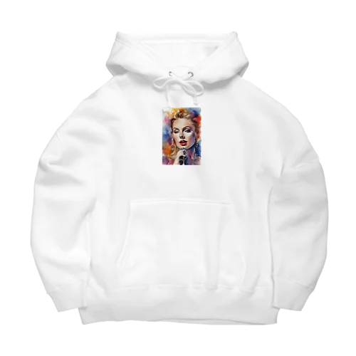 AI「Taylor Swift」水彩 Big Hoodie