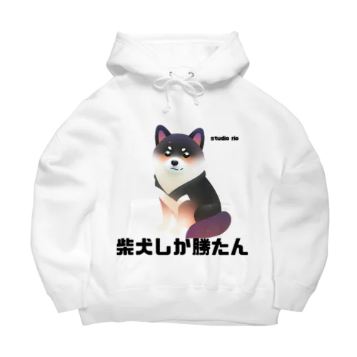 柴犬しか勝たん Big Hoodie