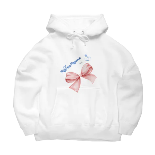 Ribbon Reverie Big Hoodie