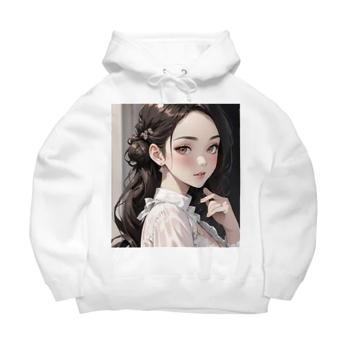 妖艶な大人の女性 Big Hoodie