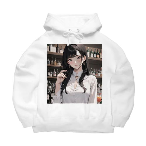 女性バーテンダー Big Hoodie