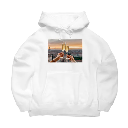 "Positive Thinking"  Big Hoodie