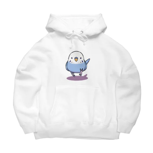 インコ走る Big Hoodie