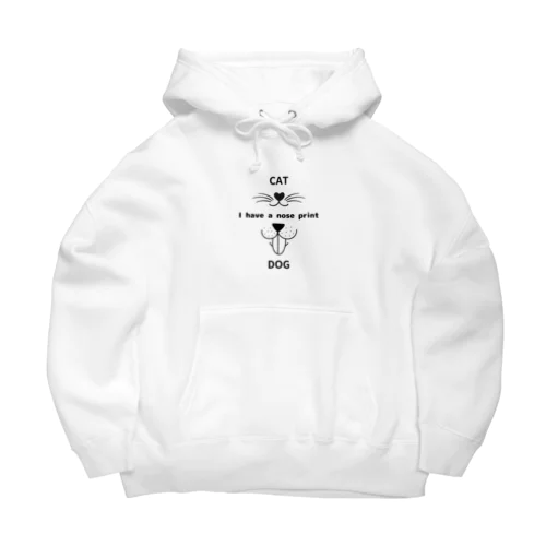 犬　猫　豆知識 Big Hoodie