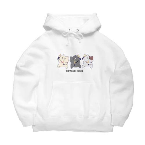 ヲタ芸ネコ Big Hoodie