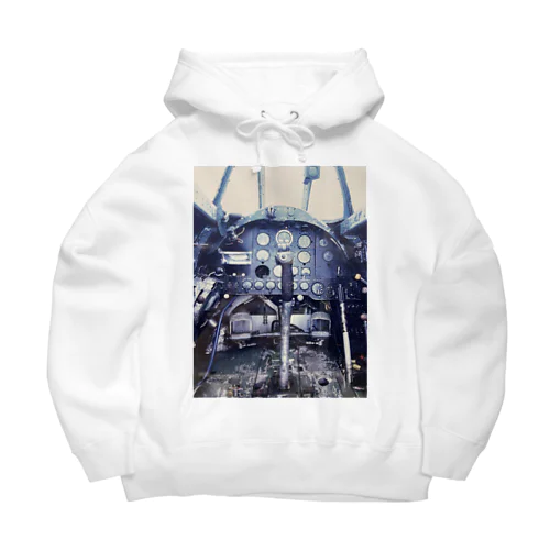 零戦のコックピット Big Hoodie