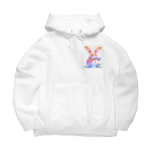 雪うさぎちゃんグッズ Big Hoodie