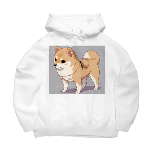 しば犬のかわいらしいキャラクターグッズが登場！" Big Hoodie