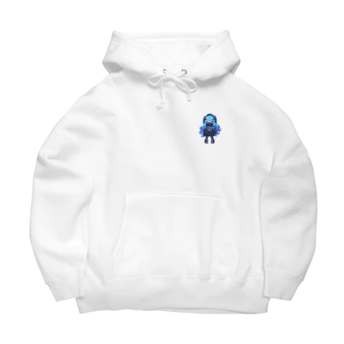 サイバーパンクgirl Big Hoodie