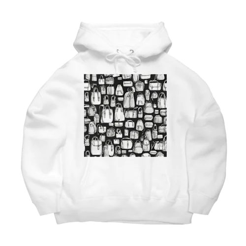 たくさんのいろいろな種類の鞄 Big Hoodie