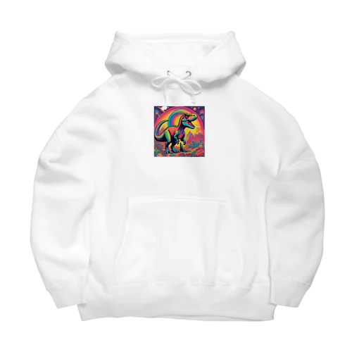 アバンギャルドなダイナソー Big Hoodie