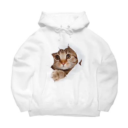 可愛い猫グッズ Big Hoodie