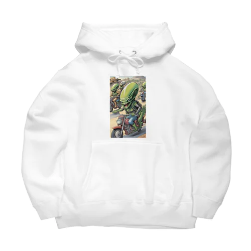 宇宙人ライダー Big Hoodie